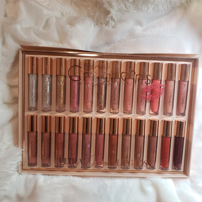 Beauty Creations ULTRA DAZZLE LIPGLOSS PR SET $100.00